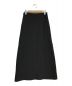 Jean Paul Gaultier FEMME (ジャンポールゴルチェフェム) ウール混ロングスカート　ブラック ブラック サイズ:40：5800円