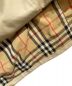 中古・古着 Burberry's (バーバリーズ) 80s　裏地ノバチェック ステンカラーコート　イングランド製　刺繍ﾀｸﾞ ベージュ サイズ:52REG：10000円