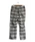 COOTIE PRODUCTIONS (クーティープロダクツ) Ombre Check 2 Tuck Easy Pants ホワイト サイズ:L：8000円