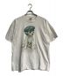 JERZEES（ジャージーズ）の古着「1995年製 ドッグプリントTシャツ」｜ホワイト