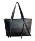 ALL SAINTS (オールセインツ) HOLSTON SMALL EAST WEST LEATHER TOTE BAG ブラック：8000円