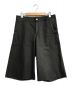 Deuxieme Classe（ドゥーズィエム クラス）の古着「leather half パンツ　20030500705010」｜ブラック