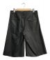 Deuxieme Classe (ドゥーズィエム クラス) leather half パンツ　20030500705010 ブラック サイズ:36：12000円