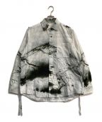 SOSHIOTSUKIソウシ オオツキ）の古着「KIMONO BREASTED SHIRTS　SSGNSH01　キモノブレステッドシャツ」｜ホワイト