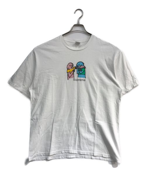 SUPREME（シュプリーム）Supreme (シュプリーム) BITE TEE　プリントTシャツ ホワイト サイズ:XLの古着・服飾アイテム