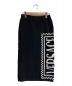 VERSACE（ヴェルサーチ）の古着「Logo Knit Midi Skirt　A83291 A229981 A1008　ﾛｺﾞﾆｯﾄｽｶｰﾄ」｜ブラック