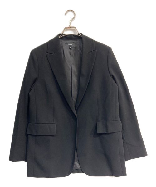 theory（セオリー）theory (セオリー) ADMIRAL CREPE RELAXED JKT A　2404101 ブラック サイズ:2の古着・服飾アイテム