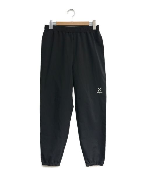 HAGLOFS（ホグロフス）HAGLOFS (ホグロフス) Double Cloth Pants　ジョガー　イージーパンツ　ブラック　 ブラック サイズ:Ｌの古着・服飾アイテム