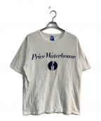 Championチャンピオン）の古着「Price Waterhouse Tシャツ」｜ホワイト