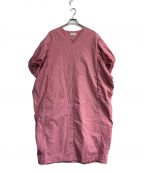 emmi atelierエミアトリエ）の古着「袖バルーンシャツワンピース　13WFO232015　ﾋﾟﾝｸ　23ｓｓ」｜ピンク