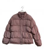 stussyステューシー）の古着「Ripstop Down Puffer　115656　ピンク　22AW」｜ピンク