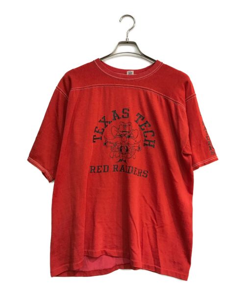 ArteX（アルテックス）ArteX (アルテックス) RED RAIDERS プリントTシャツ USA製 70~80`s レッド レッド サイズ:XLの古着・服飾アイテム