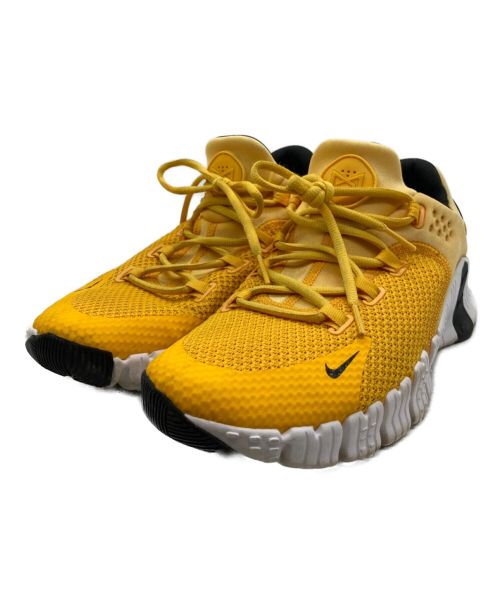 NIKE（ナイキ）NIKE (ナイキ) Nike Free Metcon 4 'University Gold' Black White　CT3886-790　イエロー イエロー サイズ:28.5ｃｍの古着・服飾アイテム