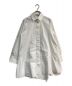 kei shirahata（ケイシラハタ）の古着「ヘムフレアシャツ　16WFB205017 ホワイト」｜ホワイト