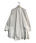 kei shirahata (ケイシラハタ) ヘムフレアシャツ　16WFB205017 ホワイト ホワイト サイズ:Free：5000円