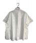 LOVELESS (ラブレス) サイドプリーツハーフスリーブシャツ ホワイト サイズ:36：4800円