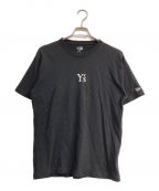 Y's×New Eraワイズ×ニューエラ）の古着「ロゴプリントTシャツ　YP-T45-578　ブラック」｜ブラック