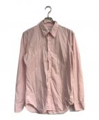 Maison Margiela 10メゾンマルジェラ 10）の古着「長袖シャツ　S50DL0393 S39545　スタンドカラーシャツ　ピンク」｜ピンク