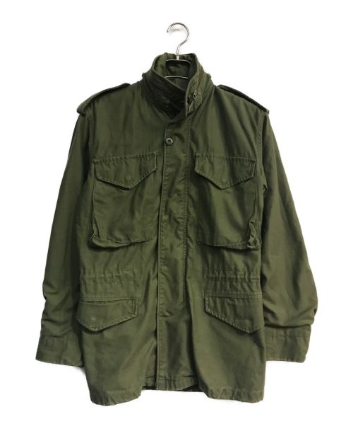 US ARMY（ユーエスアーミー）US ARMY (ユーエス アーミー) Ｍ-65 フィールドジャケット　ALPHA社製 3rd　オリーブ オリーブ サイズ:X-SMALL REGULARの古着・服飾アイテム