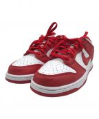 NIKEナイキ）の古着「Dunk Low SP　CU1727-100　White and University Red」｜レッド×ホワイト