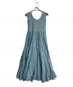 MARIHAマリハ）の古着「草原の虹のドレス　ノースリーブワンピース」｜ブルー