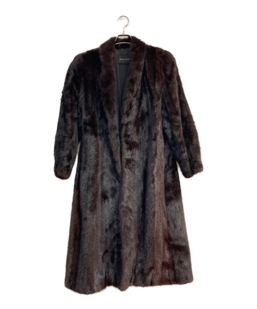 SAGA MINK（サガミンク）SAGA MINK (サガミンク) ミンクファーコート　MACK GARRY　ブラウン ブラウン サイズ:13の古着・服飾アイテム