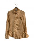 Vivienne Westwood manヴィヴィアン ウェストウッド マン）の古着「ストレッチデザインシャツ　ベージュ」｜ベージュ