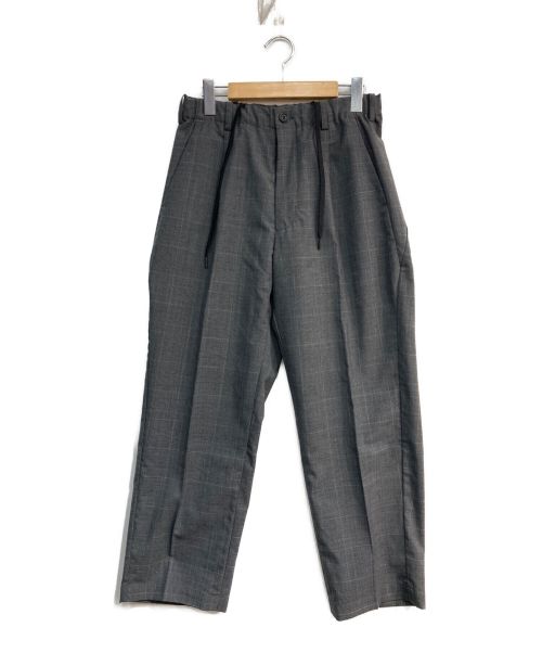 GOLDWIN（ゴールドウイン）GOLDWIN (ゴールドウイン) One Tuck Wool Check Pants　GL73178　グレー グレー サイズ:1の古着・服飾アイテム