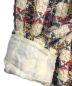 中古・古着 HARDY AMIES (ハーディ エイミス) ツイードセットアップ　ノーカラージャケット/スカート　英国製　チェック ベージュ サイズ:11：8800円