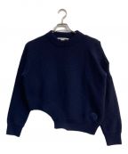 STELLA McCARTNEYステラマッカートニー）の古着「Dark blue cashmere blend sweater　6K0280」｜ネイビー