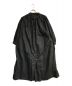 universal tissu（ユニバーサルティシュ）の古着「クラシックギャザーシャツドレス　UT210OP033」｜ブラック
