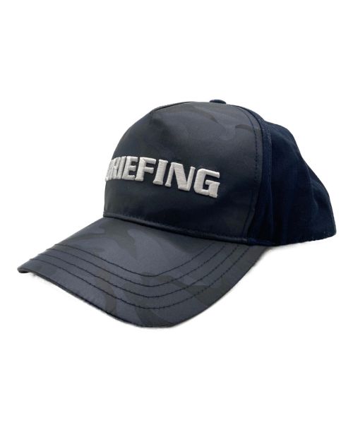 BRIEFING（ブリーフィング）BRIEFING (ブリーフィング) カモ柄キャップ ネイビー 未使用品の古着・服飾アイテム