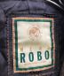 中古・古着 MEN'S ROBO (メンズ ロボ) レザーブルゾン ブラウン サイズ:M：5800円