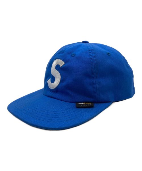 SUPREME（シュプリーム）Supreme (シュプリーム) Sロゴキャップ ブルーの古着・服飾アイテム