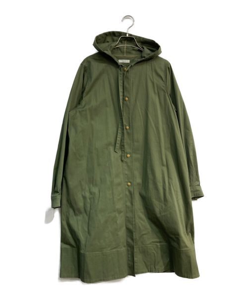 YORI（ヨリ）yori (ヨリ) ミリタリーオーバージャケット オリーブ サイズ:Fの古着・服飾アイテム