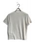 PRADA (プラダ) VネックTシャツ　ポケットTシャツ　SJN251 ホワイト サイズ:L：8000円