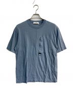 STONE ISLANDストーンアイランド）の古着「ジップポケットTシャツ　21ss　741520158」｜ブルー