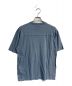 STONE ISLAND (ストーンアイランド) ジップポケットTシャツ　21ss　741520158 ブルー サイズ:M：7800円