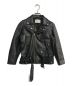 beautiful people（ビューティフルピープル）の古着「vintage leather riders jacket　1000402411」｜ブラック