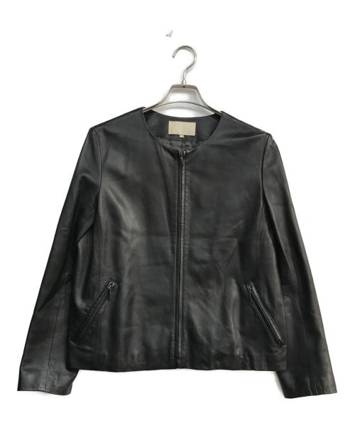 自由区（ジユウク）自由区 (ジユウク) ラムレザージャケット　JKWMKA0214　ブラック ブラック サイズ:42の古着・服飾アイテム