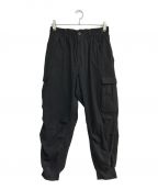 Y-3ワイスリー）の古着「M CL WOOL FLANNEL CARGO PANT　HM9340」｜ブラック