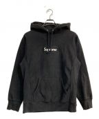 SUPREMEシュプリーム）の古着「16AW Box Logo Hooded Sweatshirt　hoodie　ブラック」｜ブラック