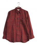 COMME des GARCONS SHIRTコムデギャルソンシャツ）の古着「チェックシャツ　W15097」｜レッド