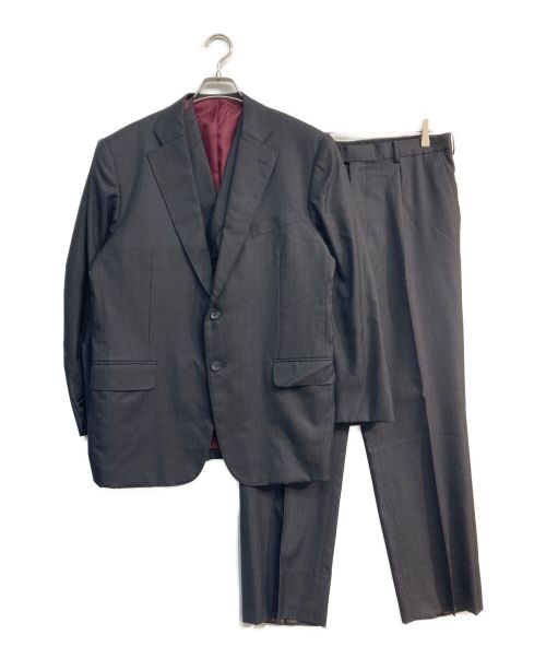 LORO PIANA（ロロピアーナ）LORO PIANA (ロロピアーナ) 3ピースセットアップスーツ グレー サイズ:102-ABの古着・服飾アイテム