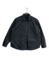 中古・古着 LACOSTE (ラコステ) リバーシブルシャツジャケット　CH7189 ブラック×ホワイト サイズ:M：9800円