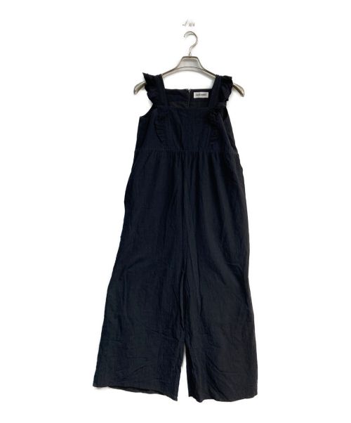 CAVEZA ROSSO（カベサ ロッソ）CAVEZA ROSSO (カベサ ロッソ) ショルダーフリルオールインワン ブラック サイズ:38の古着・服飾アイテム