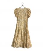 MARIHAマリハ）の古着「セレナーデのドレス　3211224115　総柄ワンピース」｜イエロー