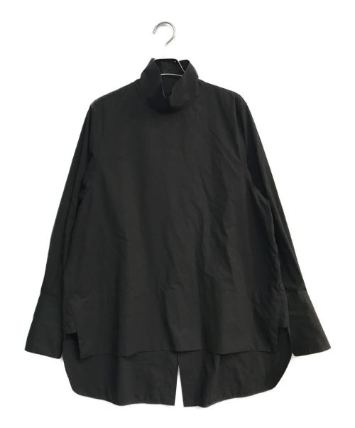 LOHEN（ローヘン）LOHEN (ローヘン) ハイスタンドブラウス　LH23A-BL065　23AW ブラック サイズ:Fの古着・服飾アイテム