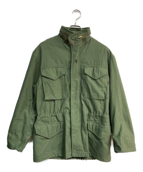 ALPHA（アルファ）ALPHA (アルファ) M65ジャケット オリーブ サイズ:Sの古着・服飾アイテム