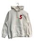 Supreme（シュプリーム）の古着「S LogoHooded Sweatshirt　ロゴ パーカー 20AW」｜ホワイト
